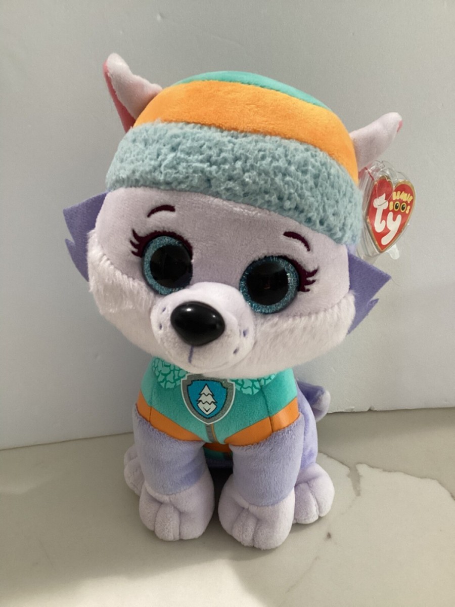 TY EVEREST Paw Patrol Nickelodeon Beanie Boo Buddy 10