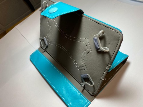 Light Blue Android Logo Folder Case for Dell Streak 7" Tablet PC - Picture 5 of 8