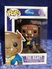 Funko Pop Vinyl Beauty and the Beast 22 MIB The Beast with Protector