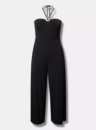 Mono Torrid Negro Anillo O Halter Nuevo Con Etiquetas Nuevo 2X - Imagen 4 de 9
