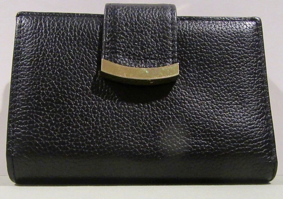 Cartera Giani Bernini 5" x 3 1/2" de cuero genuino para dama Foto 2 de 4