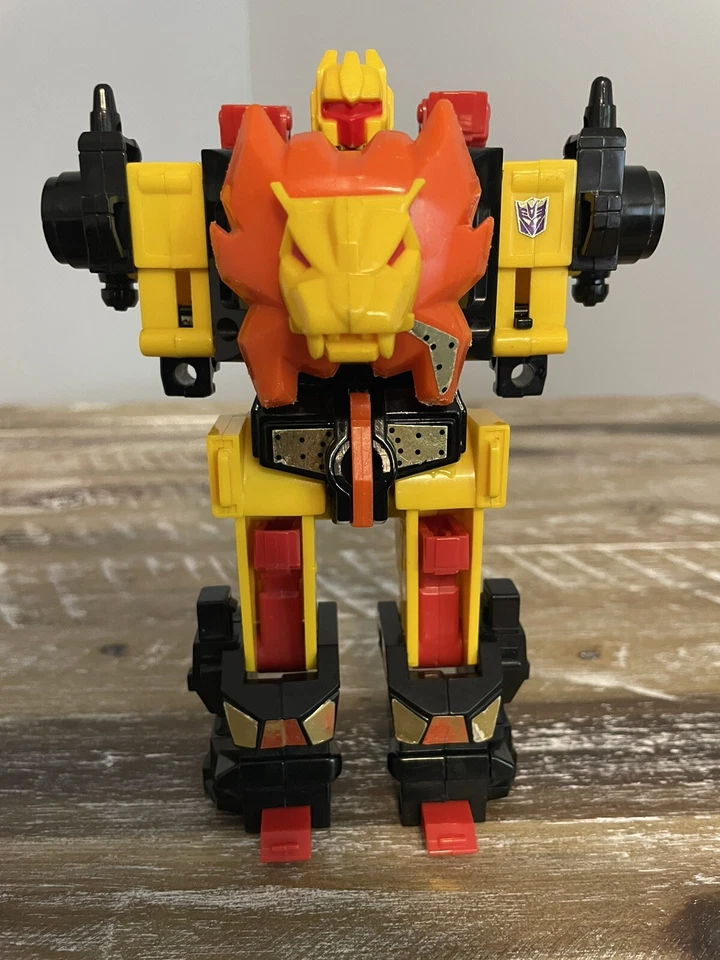Transformers G1 Decepticon Predacon RAZORCLAW Metal Predaking Hasbro Takara 1986 - Image 3 of 4