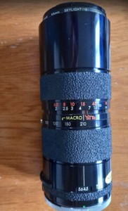 Tamron 85-210mm f/4.5 MC Adaptall Macro Zoom Lens /w Pentax K Mount