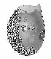 Camp Durable Barrel 2 Egg Collar Zinc Anode 2 In Shaft 50mm X9