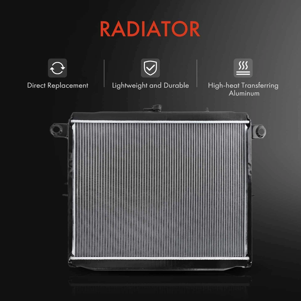 Radiador para Toyota T100 1993 1994 1995-1998 transmisión automática con enfriador de aceite Foto 3 de 4