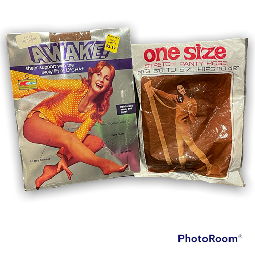vtg AWAKE panty hose med tall/tall MIST 