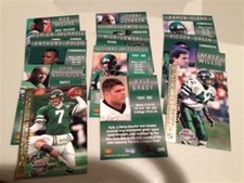 1995 Pacific Football New York Jets Team Set 14 Cards Boomer Esiason Rob Moore