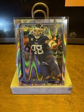 2025 Topps Chrome Jeffery Simmons #289 RayWave Refractor Titans