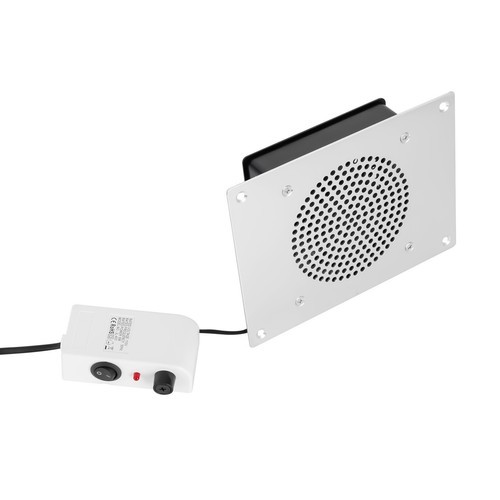 110V White Table Embedded Nail Vacuum Cleaner Desktop Nail Dust Collector