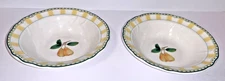 LOT OF 2 Epoch Collection ORCHARD VALLEY E-136 CEREAL / SOUP 7" BOWLS