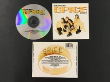 1996 Spice Girls: Wannabe/Bumper to Bumper Virgin Records w/Inserts & Slipcover!