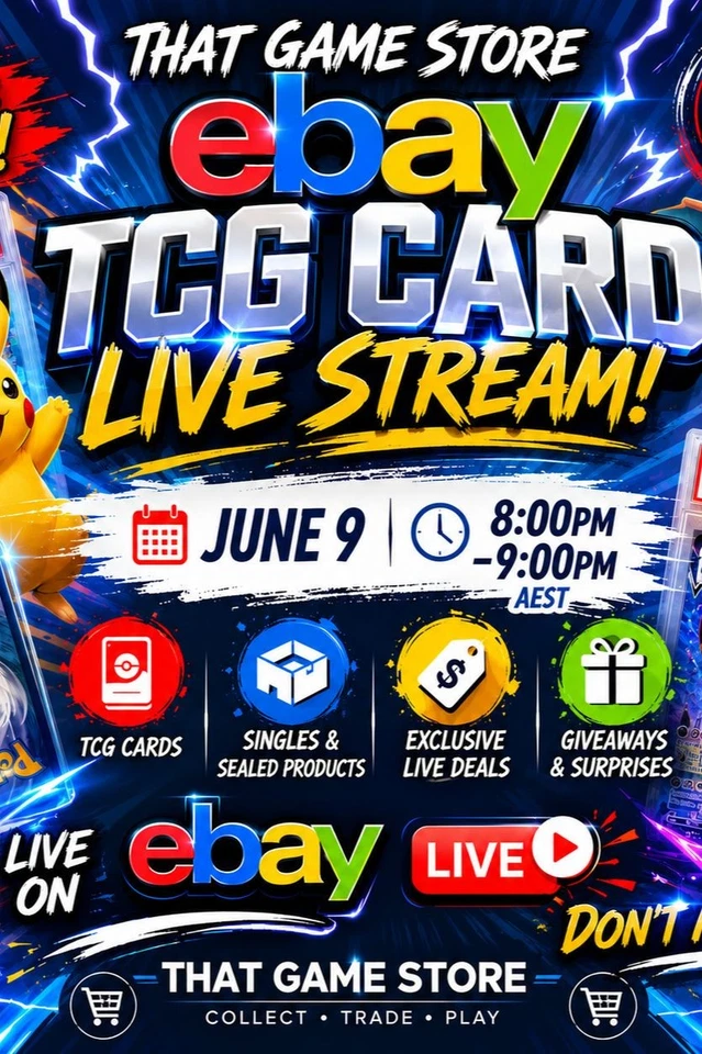 That Game Store's first ebay live! TCG singles (test run)