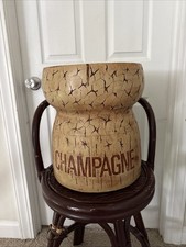 Giant Champagne Cork Cooler and Stool by Thin...