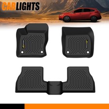 Fit For 12-18 Ford Focus Tpe Font Rear Floor Mats All Weather Floor Liner