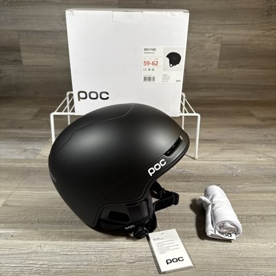 POC Obex Pure Helmet Ski Snow Uranium Black Size XL-XXL 59-62 New