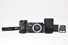 Canon EOS M Camera with EF-M 18-55mm Lens Tested Excellent Condition