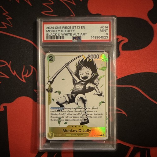 Monkey.D.Luffy (Parallel) graded PSA 9 for sale on eBay
