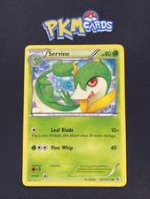 Pokémon TCG Servine Legendary Treasures RC2/RC25 Radiant Collection LP.