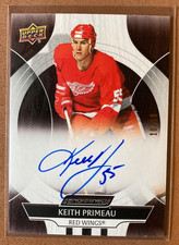 2025 Upper Deck Engrained Icons Keith Primeau Mahogany Auto 10/10 Signatures
