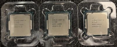 LOT OF 3 | Intel Core i5-7500 CPUs | 3.40GHz | Quad-Core | SR335 | LGA 1151