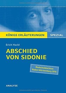 Abschied von Sidonie von Erich Hackl. Königs Erläut... | Buch | Zustand sehr gut