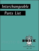 Buick Und GM Olds Teile Austauschbuch 1946 1947 1948 1949 1950 Handbuch