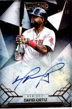 David Ortiz Auto 08/10 2022 Topps Diamond Icons Red Sox HOF Big Papi On‑Card