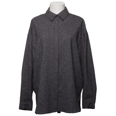 The Primark Edit, Hemd, Größe: 36, Grau, Elasthan/Polyester/Viskose #IPI