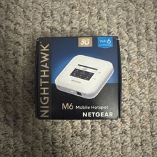 Netgear Nighthawk M6 MR6500 5G Hotspot Router Black