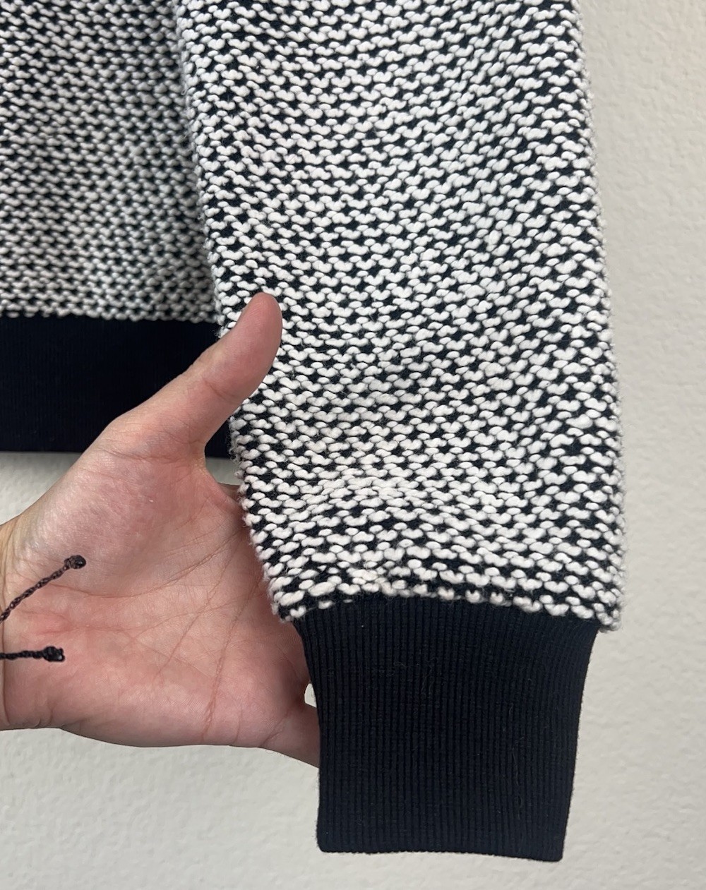 Marine Layer Textured Knit Pullover Sweatshirt S … - image 9