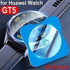 2PCS For Huawei Watch GT5 Pro 42mm 46mm GT5 41mm Tempered Glass Screen Protector
