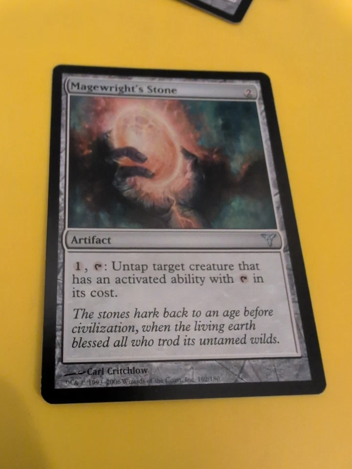 Magewright's Stone. Dissension Artifact MTG Card. - Image 4 of 4