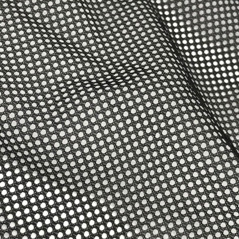 1 Yard Polyester Small Round Hole Mesh Fabric Fish Net Cloth for Luggage Lining
