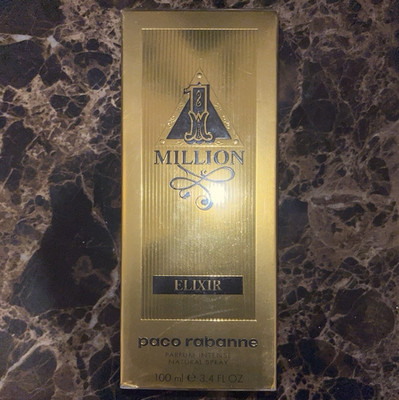 Paco Rabanne 1 Million Elixir Parfum Intense Vegan Long Lasting Spray 3.4