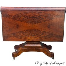 antique classical Sutherland Table flame maho...