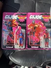 GI JOE SUPER7 REACTION+ NINJA FORCE SNAKE EYES & COBRA COMMANDER O-RING SET OF 2