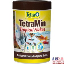 Tropical Fish Food Flakes Highly Digestible Diet Growth  Healthy Digestion New