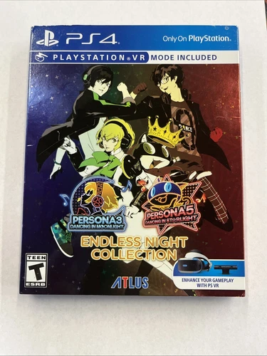 Persona 3 & 5 Dancing Endless Night Collection PS4 Moonlight Starlight NO CODE