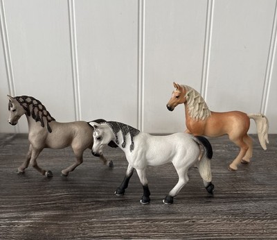 Schleich Pferde x3 Konvolut verschiedene Pferde 