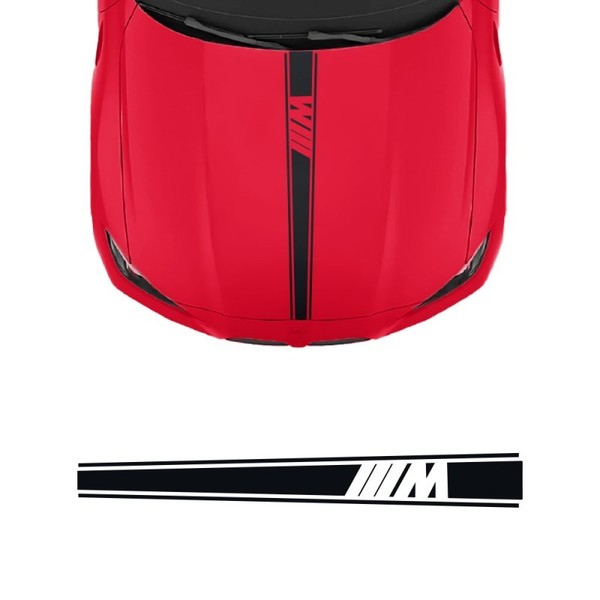 Adesivi striscia cofano M Stripe BMW M