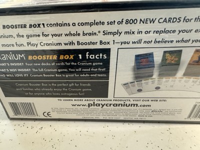 Cranium Booster Bo 4 Decks 800 Cards For Cranium Brain Game Board for sale  online | eBay