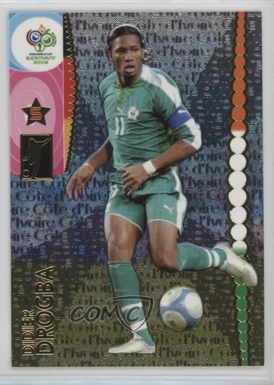 2006 Panini FIFA World Cup Germany Didier Drogba #74 0xm9