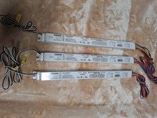 Lots Of 3 Osram Electronic Flourescent Lamp Ballast 120- 277V 2-Lamp Programmed