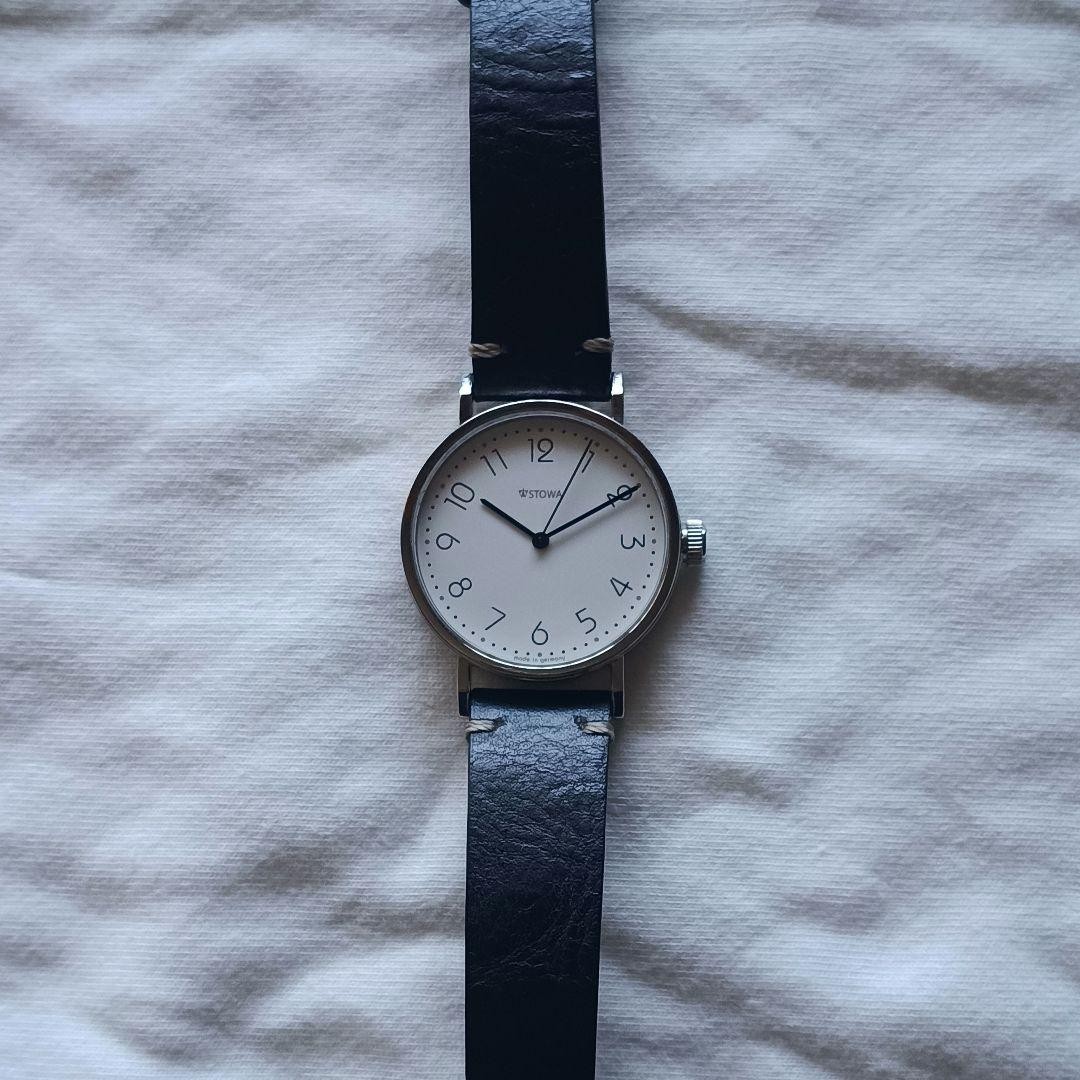 Stowa Antea b2b 365 Watch 36mm Bauhaus German Made Clean Rare Working Japan image 2