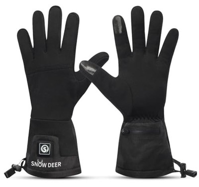 Beheizbare Handschuhe Einlagen für Damen Herren, Akku elektrisch