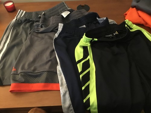Lot of 12 Boys 10/12/14 preowned shorts UnderArmour Nike adidas cat jack Oshkosh - Picture 4 of 9
