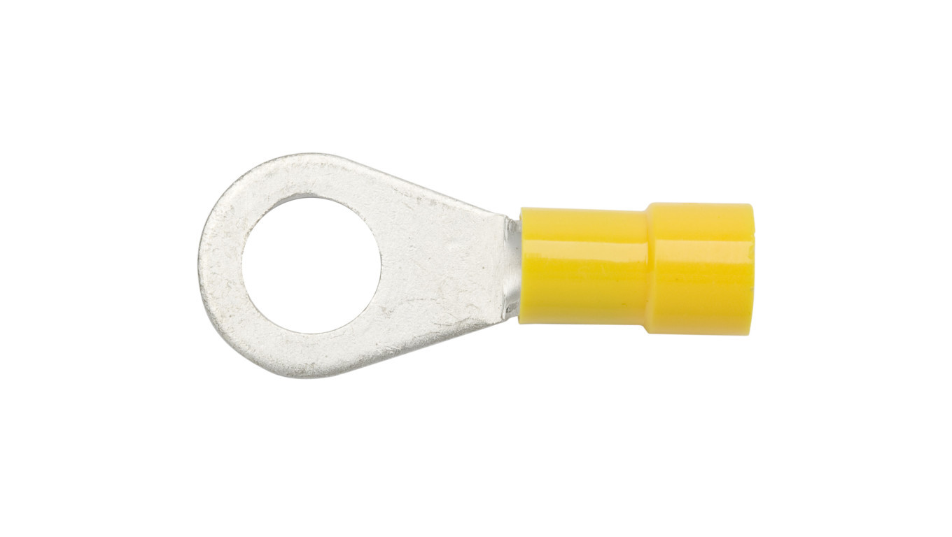 Insulated ring terminal 4-6mm2/M8 EM00337 (100 pcs.)
