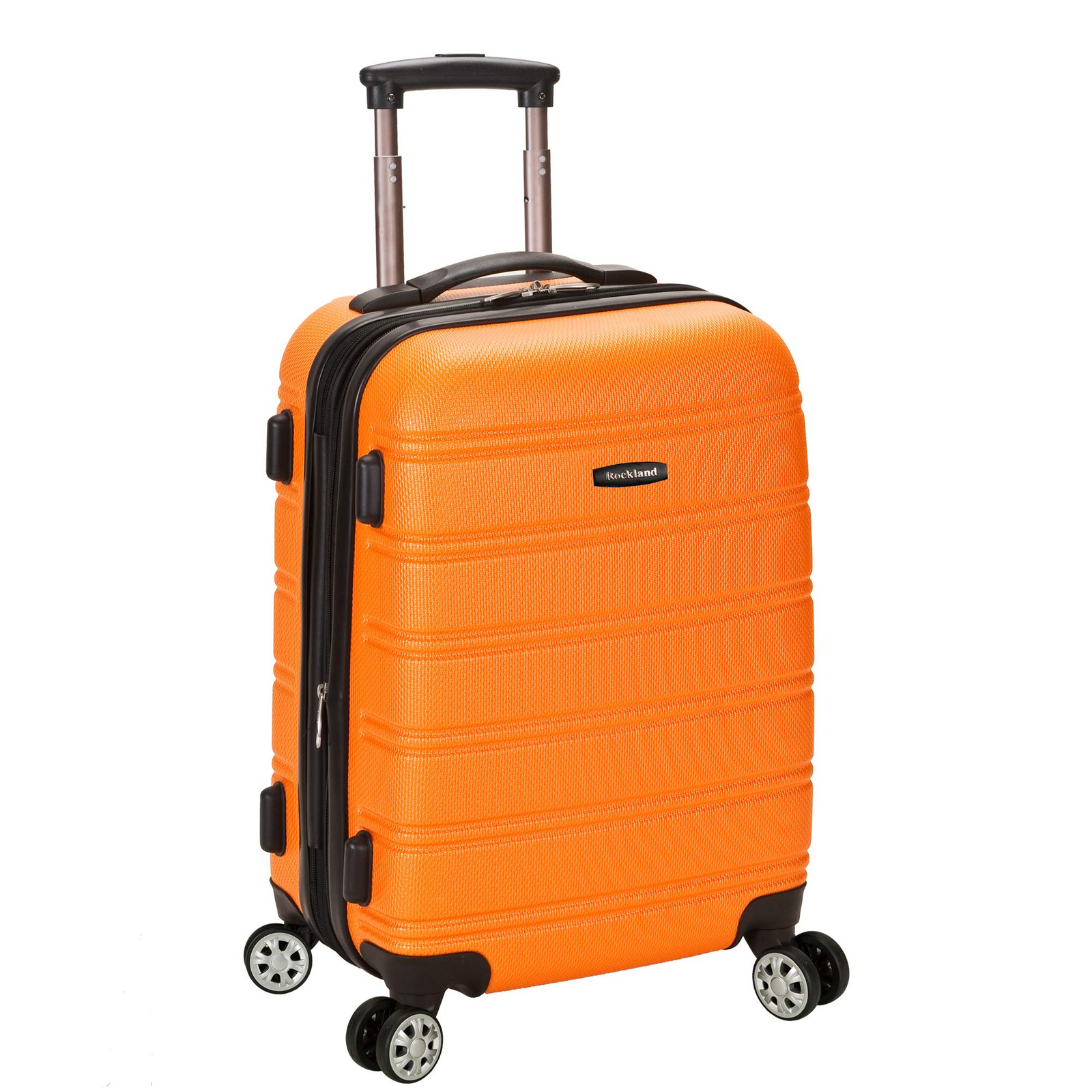 Melbourne Hardside Expandable Spinner Wheel Luggage, Orange, Carry-On 20-Inch