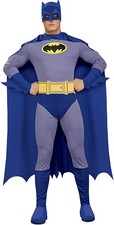 Rubie's Official Batman Adult's Costume - Medium , Grey