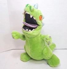 RUGRATS Vtg 1997 Viacom Reptar Stuffed Plush Doll 14" Nickelodeon Plushie Toy 